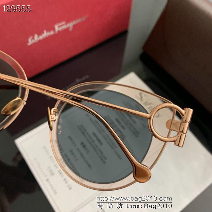 Ferragamo菲拉格慕 官網新款 香港代購品質 原單貨 圓框 太陽眼鏡  lly1454